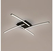 Brilagi - LED stropné svietidlo STRIPES LED/32W/230V čierna