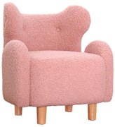 Detské kreslo TOBI ružové