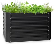 Blumfeldt Blum High Grow Straight, vyvýšený záhon, 100x60x100cm, 600l, oceľ