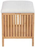 Taburet s úložným priestorom B066 NAT, bambus