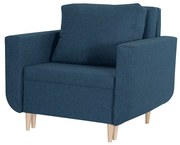 Kreslo DORIS s funkciou spania Námornícka modrá