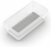 Zásuvkový organizér 2 Sistemo – priehľadný/sivý 244