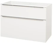 Mereo Mereo, Mailo, kúpeľňová skrinka 101 cm, chrómové madlo, MER-CN512S