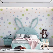 Sablio Tapeta Farebné bodky - 125x75 cm