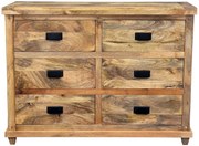 furniture-nabytek.cz - Komoda z mangového dreva 120x50x80