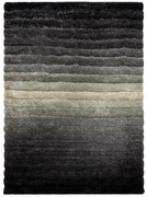 Kusový koberec Flim 007-B6 Stripes grey, 80x150, šedá, obývacia izba, Dywany Łuszczów