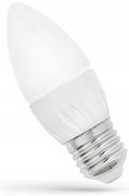 Toolight - Teplá LED žiarovka E-27 230V 6W 480lm Sviečka 13061, OSW-01019