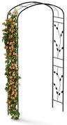 FloraBelle Curve oblúk, ozdobné vzory listov, odolný voči poveternostným vplyvom, pomôcka na popínanie