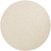 BT Carpet, Kusový koberec Wolly 102843 kruh, 200x200 (priemer) kruh, biela, obývacia izba