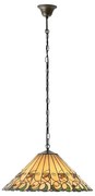 Endon 64194 - Luster na reťazi Tiffany JAMELIA 3xE27/60W/230V, priemer 50 cm