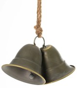 VIANOČNÁ DEKORÁCIA BELL 13 CM ZLATÁ