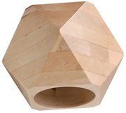 Nástenné svietidlo Woody, 1x drevené tienidlo