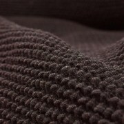 Super strečové poťahy NIAGARA čokoládová kreslo s drevenými rúčkami (š. 50 - 80 cm)