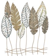 Nástenná dekorácia s motívom listov Mauro Ferreti Cactus, výška 87 cm