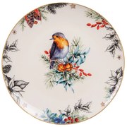 Nádobí Snídaňové talíře bílé 21*2 cm - Ř 21*2 cm