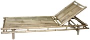 Prírodné bambusové lehátko Chair Bamboo - 210*80*28cm
