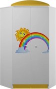 Šatník DUHA A SLUNÍČKO - TYP D