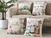 XPOSE® Set obliečok na vankúš FARMÁR 43x43 cm - set 4 ks