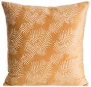 DEKORAČNÁ OBLIEČKA NA VANKÚŠ VELVET 45X45 CM LISTY