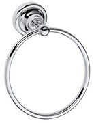 Držiak na uteráky 16x19 cm, strieborný