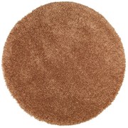 Hnedý koberec Universal Aqua Liso, ø 80 cm