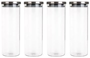 Dóza sklenená FREIA 1800 ml, s viečkom, 1,8 l