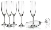 Banquet Crystal Leona flauta poháre na šampanské 210ml, 6ks