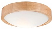 Brilagi - LED Stropné svietidlo CARVALHO SLIM 1xE27/60W/230V dub pr. 27 cm