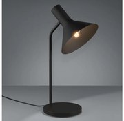 Eglo 390221 - Stolná lampa MORESCANA 1xE27/28W/230V čierna
