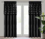 ZATEMŇOVACÍ ZÁVES NA PÁSKE AURA 140X270 CM ČIERNA