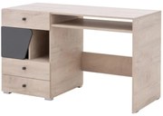 Písací stôl Delta 125 DL9 dub/antracit