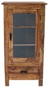 Knižnica Rami 60x120x45 indický masív palisander Svetlomedová