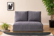 Pohovka futon Tilda (Sivá). Akcia -20%. Vlastná spoľahlivá doprava až k Vám domov. 1072567