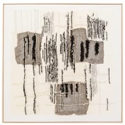 Cucito obraz sivý 120x120 cm