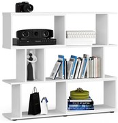 Knižnica mini FIX biela