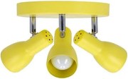 Bodové svietidlo PICARDO 3xE14/40W/230V žltá
