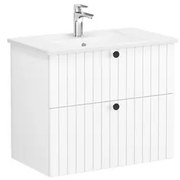 Kúpeľňová skrinka s umývadlom VitrA Root 80x67x46 cm biela mat ROOTG80WINTS