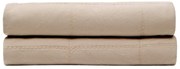 Svetlohnedý bavlnený prešívaný pléd 240x260 cm Isor – Kave Home