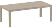 ATLANTIC 210 záhradný rozťahovací stôl taupe