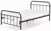 Posteľ Linda 120 čierna