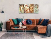 Obraz na plátne ŠTYRI ROČNÉ OBDOBIA – Alfons Mucha | rôzne rozmery