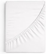 Bavlnená plachta s gumou 180x200 cm biela
