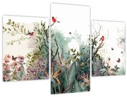 Obraz - Prírodná krajina, aquarel (90x60 cm)