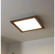 Brilagi - LED Stmievateľné svietidlo SLIMFRAME WOOD LED/36W/230V 49,5x49,5 cm + DO