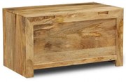 Truhlica Hina 90x45x45 z mangového dreva Mango natural