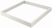 BERGE Prisadený rámček pre LED panely 60x60, plastový, 65mm