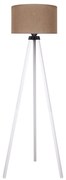 Duolla - Stojacia lampa 1xE27/60W/230V pr. 44 cm hnedá/biela