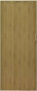 Skladacie dvere 001P svetlý dub matný 90 cm