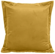 SADA DEKORAČNÝCH OBLIEČOK NA VANKÚŠ 2KS RIA 45X45 CM HORČICOVÁ