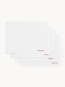 Ľanové stolové prestierania Alari, 4 ks